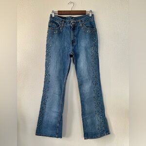 Gossamer Wings Santa Fe Jeweled Levi’s Jean